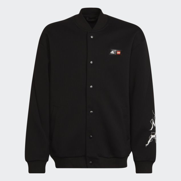 Chaqueta Bomber Negra Adidas X Lego Vidiyo