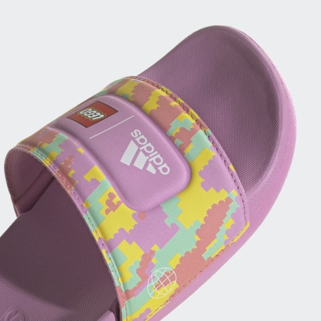 Adidas Adilette X Lego Toboganes Orquídea Moda
