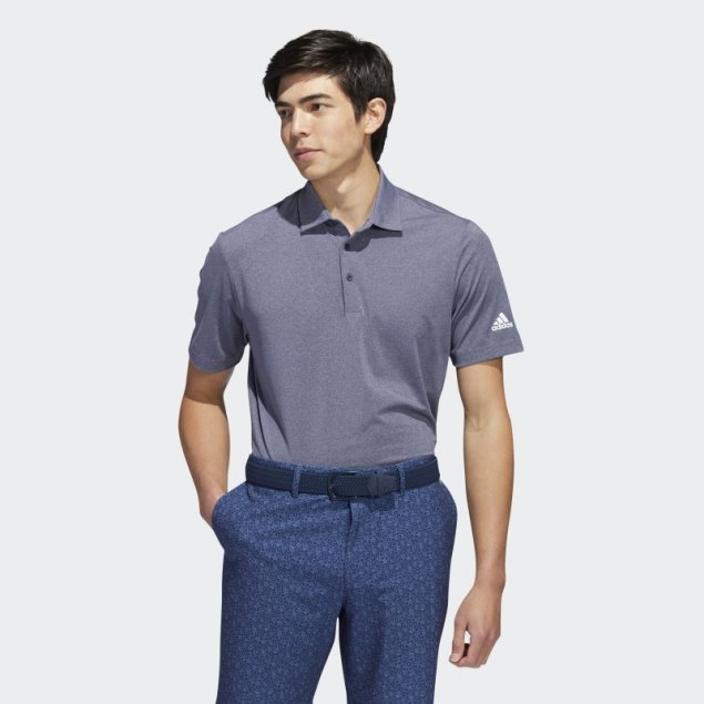 Polo Adidas Ultimate365 Jaspeado Azul Marino