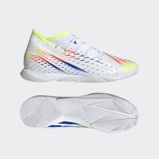 Azul Adidas Predator Edge.3 Zapatos De Interior De Moda