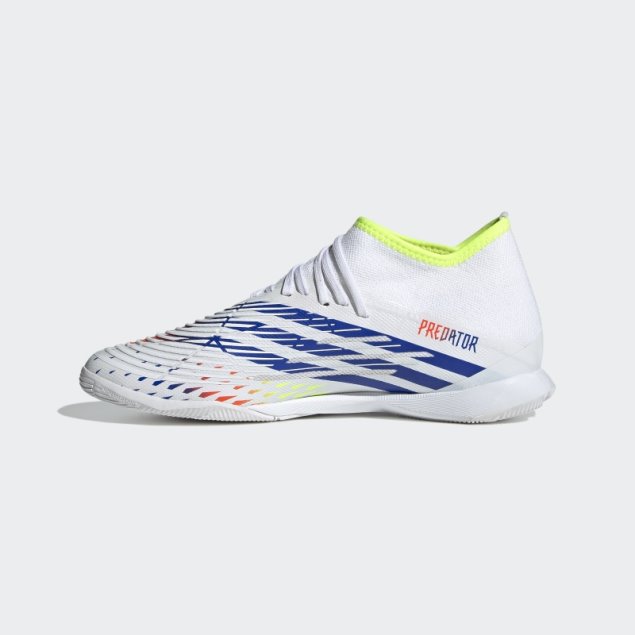 Azul Adidas Predator Edge.3 Zapatos De Interior De Moda