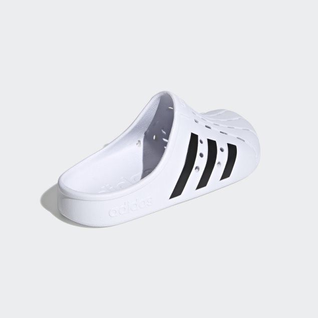 Zuecos Adidas Adilette Blancos