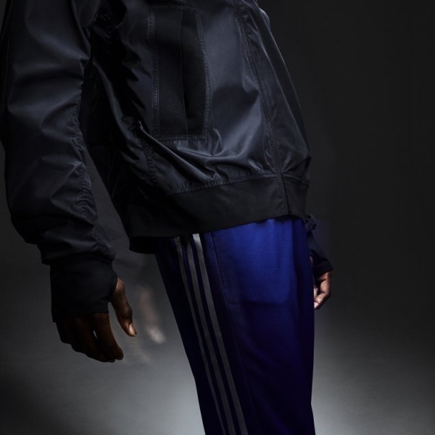 Negro Lo Mejor De Adidas Formación Bomber Chaqueta De Moda