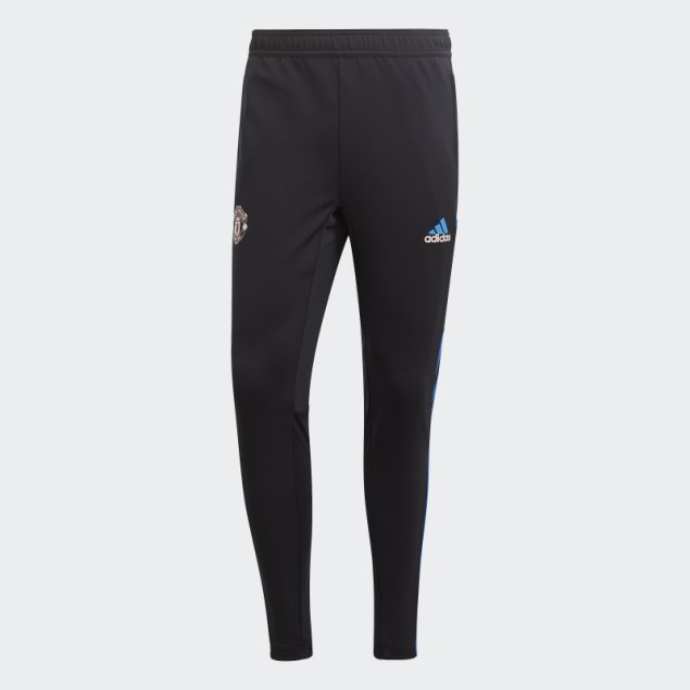 Adidas Manchester United Condivo 22 Pantalón De Chándal De Entrenamiento Resplandor Azul Elegante