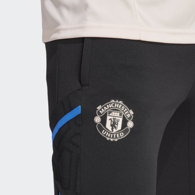 Adidas Manchester United Condivo 22 Pantalón De Chándal De Entrenamiento Resplandor Azul Elegante