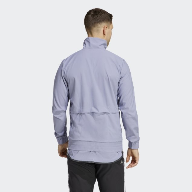 Chaqueta Ciclista The Trackstand Plata Violeta Adidas