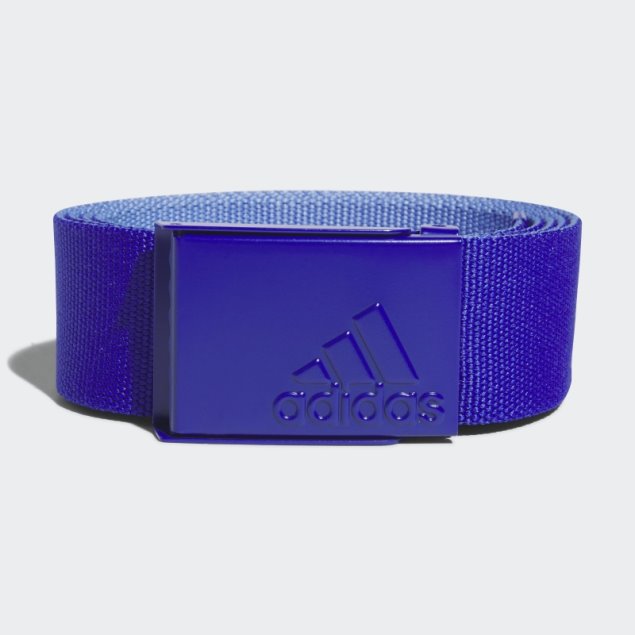 Adidas Golf Cinturón Tejido Reversible Azul