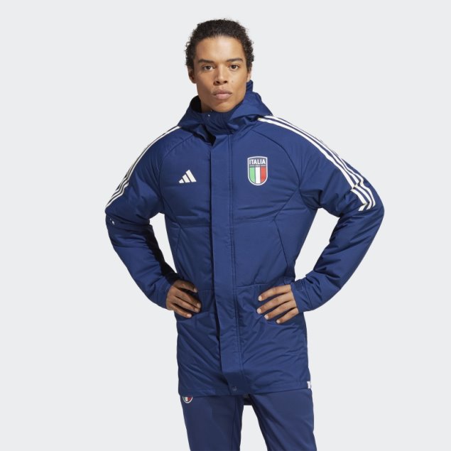 Italia Condivo 23 Estadio Parka Adidas Azul Oscuro