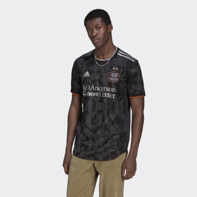Camiseta Adidas Carbon Houston Dynamo 22/23 Primera Equipación Autentica