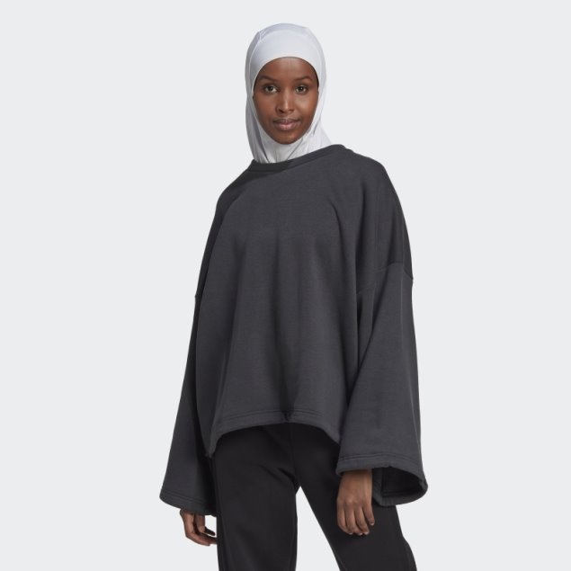 Sudadera Adidas Studio Lounge Polar Carbono