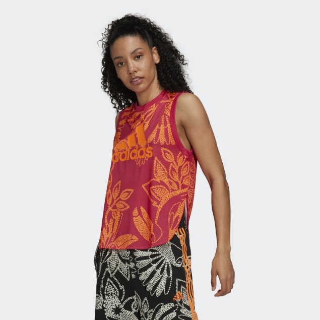 Camiseta Farm Rio Berry Berry Adidas