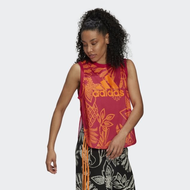 Camiseta Sin Mangas Berry Farm Rio De Adidas