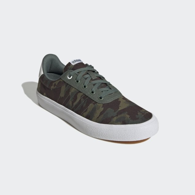 Zapatos De Marca Adidas Oxide Vulc Raid3r Estilo De Vida Skateboarding 3 Rayas Verdes