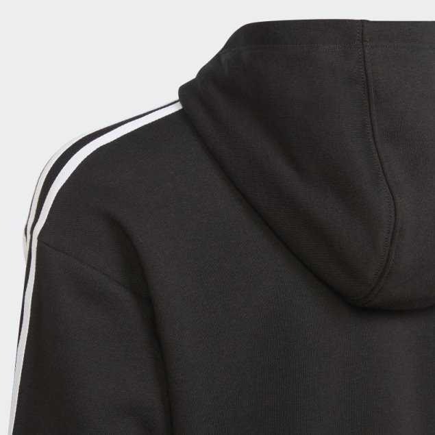 Adidas Sudadera Con Capucha Negra Adicolor