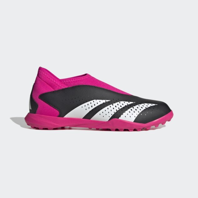 Rosa Adidas Predator Precision.3 Botas De Césped Sin Cordones