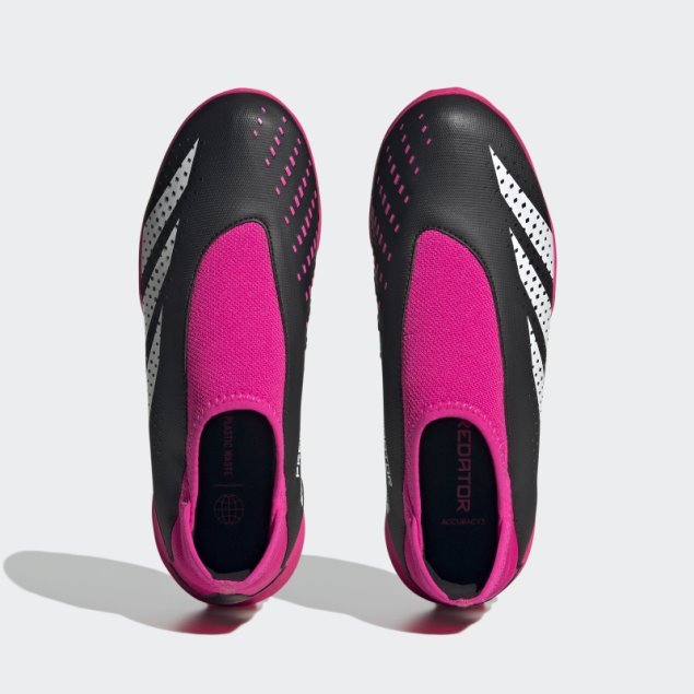 Rosa Adidas Predator Precision.3 Botas De Césped Sin Cordones