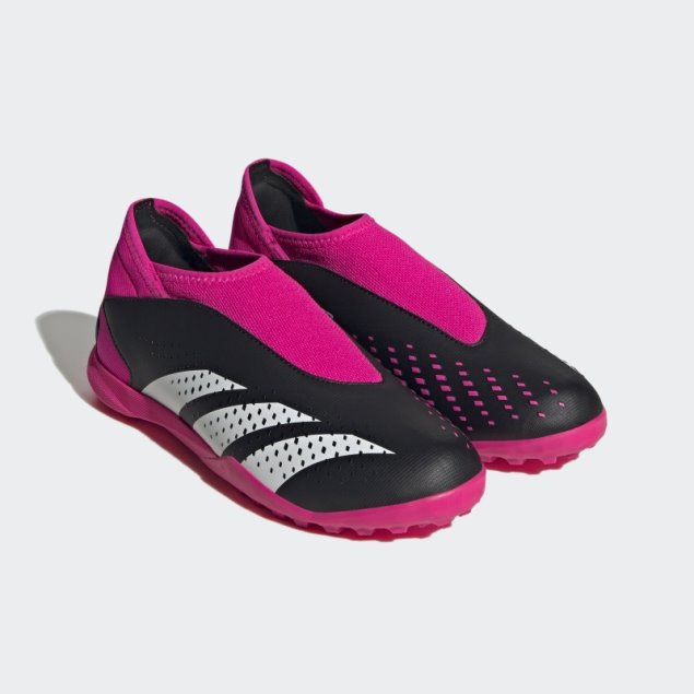 Rosa Adidas Predator Precision.3 Botas De Césped Sin Cordones