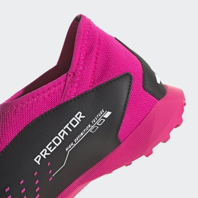 Rosa Adidas Predator Precision.3 Botas De Césped Sin Cordones