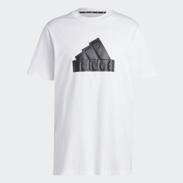Camiseta Blanca Adidas Future Icons Insignia De Deporte