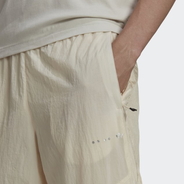 Pantalón De Chándal De Mezcla De Materiales Adidas Blanco