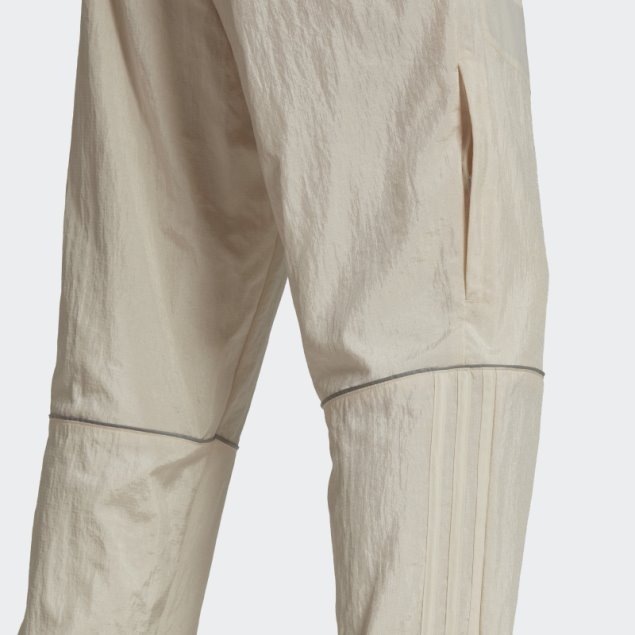 Pantalón De Chándal De Mezcla De Materiales Adidas Blanco