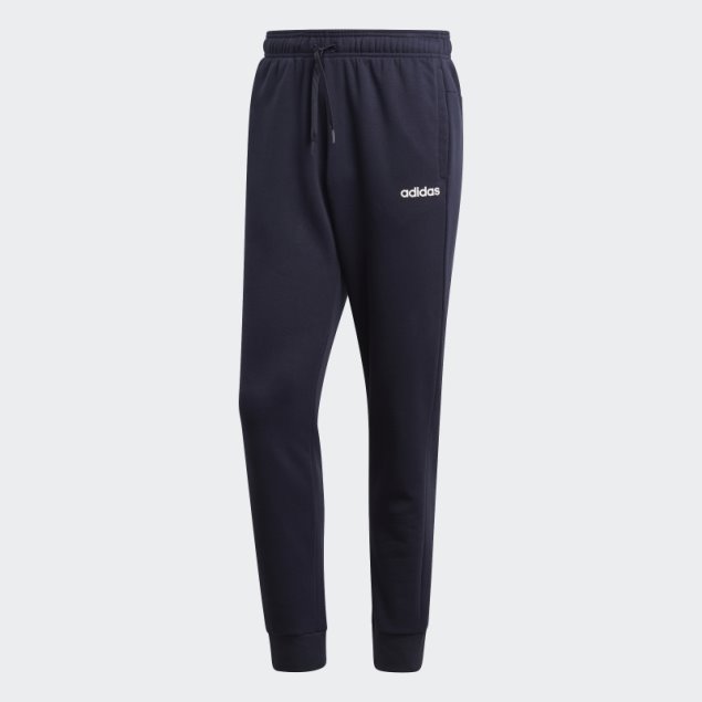 Joggers Adidas Essentials Lisos Con Puños Cónicos Tinta
