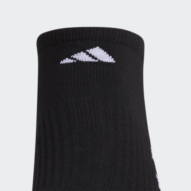 Calcetines Invisibles Acolchados 3 Pares Adidas Negro