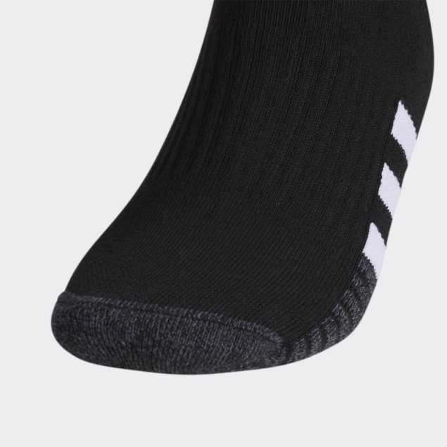 Calcetines Invisibles Acolchados 3 Pares Adidas Negro