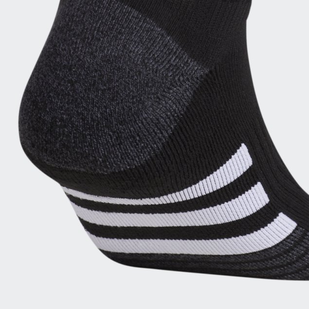 Calcetines Invisibles Acolchados 3 Pares Adidas Negro
