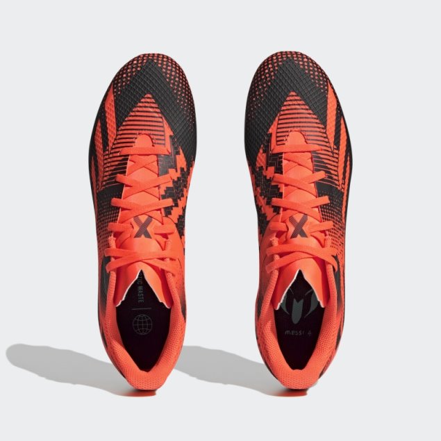 X Speedportal Messi.4 Tacos De Tierra Flexibles Adidas Naranja