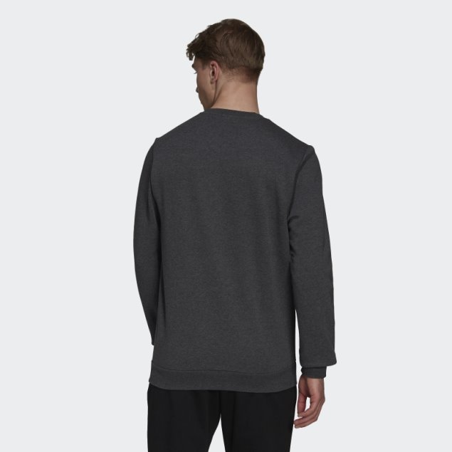 Sudadera Adidas Essentials Gris Oscuro Jaspeado