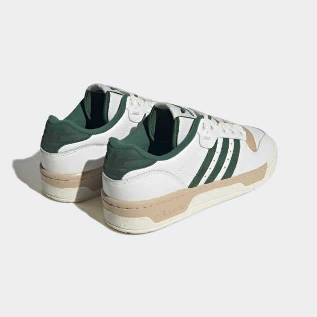 Zapatillas Adidas Rivalry Bajas Verde Oscuro