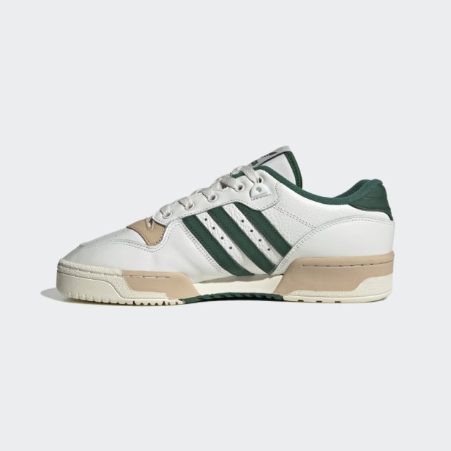 Zapatillas Adidas Rivalry Bajas Verde Oscuro