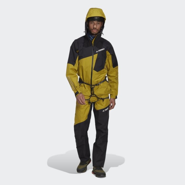 Chaqueta Terrex Techrock Gore-tex Pro Verde Oliva Adidas