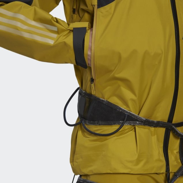 Chaqueta Terrex Techrock Gore-tex Pro Verde Oliva Adidas