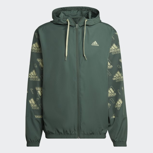 Chándal Tejido Con Estampado Integral Verde óxido Adidas