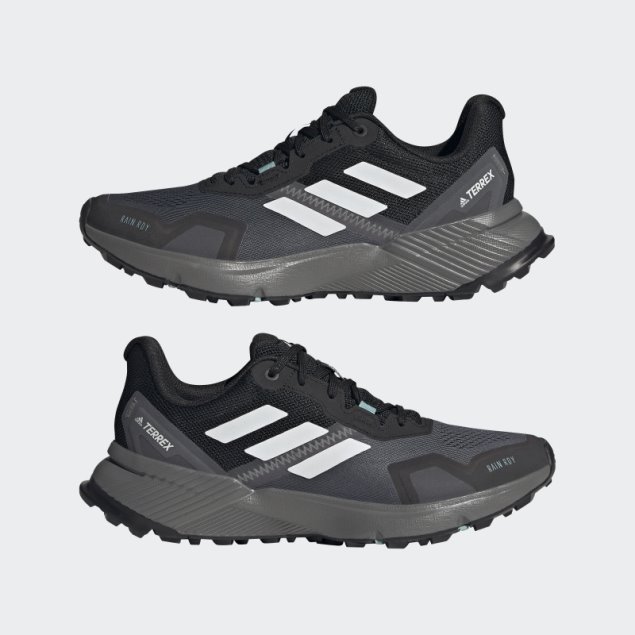 Zapatillas Terrex Soulstride Rain.rdy Trail Running Adidas Negras
