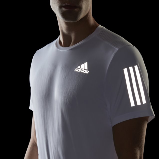 Camiseta Own The Run Adidas Blanca