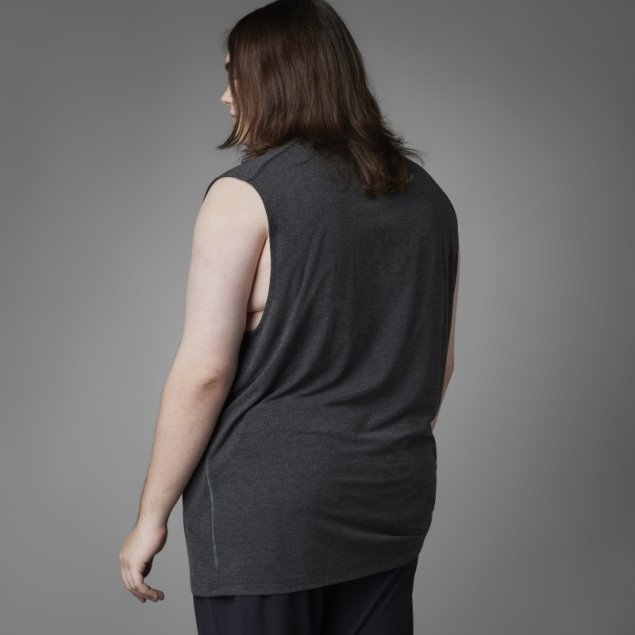 Camiseta Sin Mangas Adidas Balance Yoga Negra