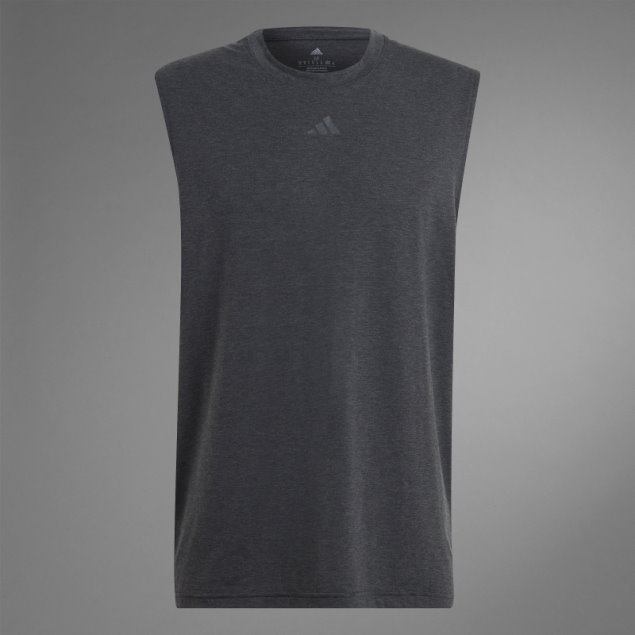 Camiseta Sin Mangas Adidas Balance Yoga Negra