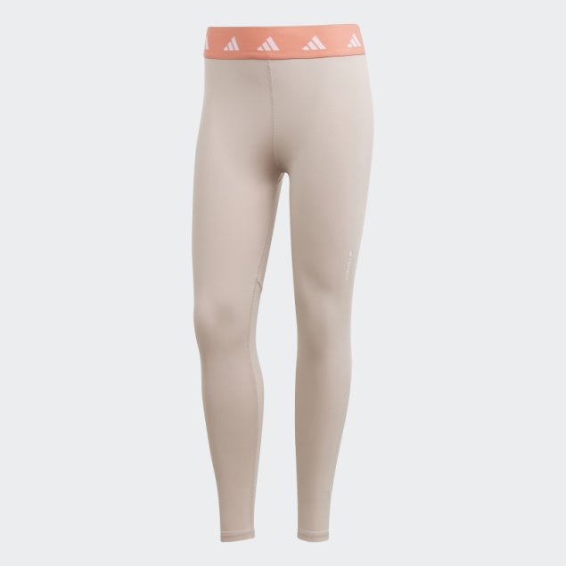 Leggings Adidas Techfit 7/8 De Color Topo