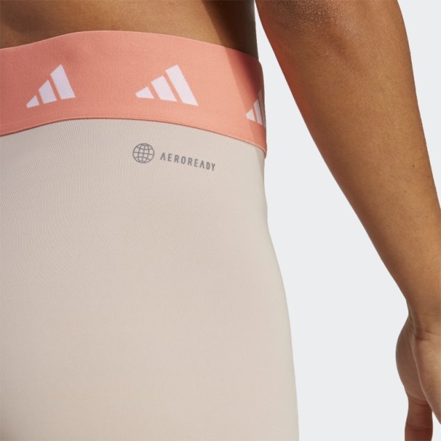 Leggings Adidas Techfit 7/8 De Color Topo