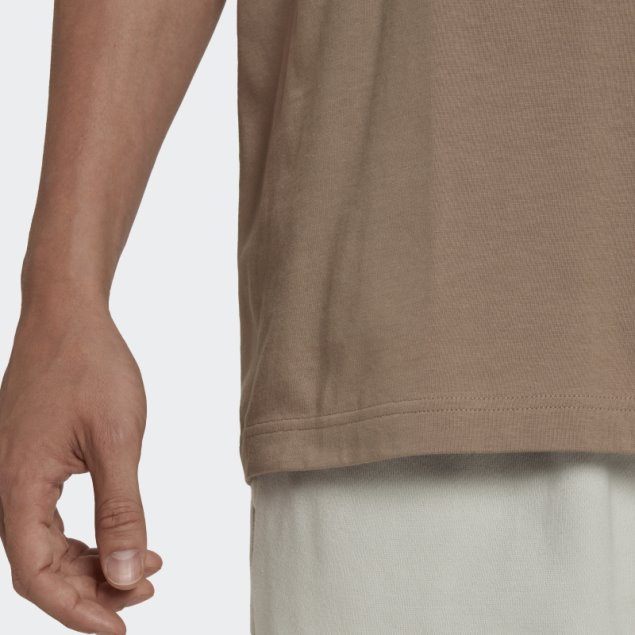 Camiseta Adidas Reveal Essentials Marrón Calcáreo