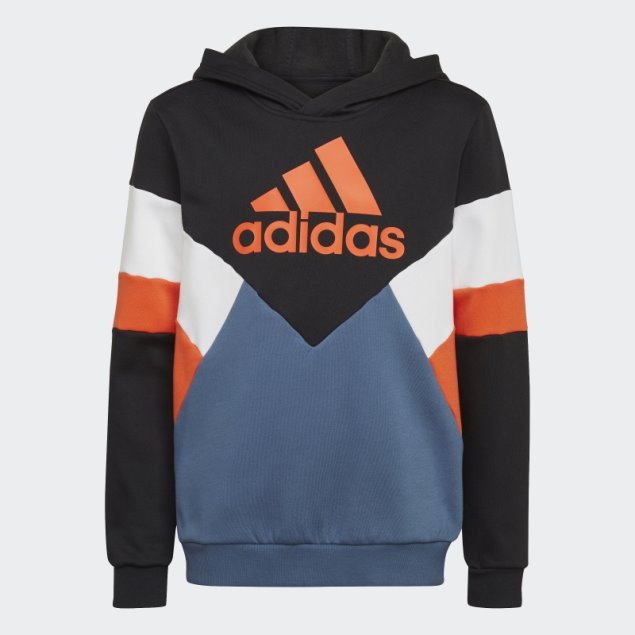 Sudadera Adidas Colorblock Polar Negro