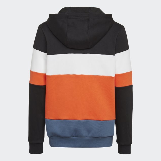 Sudadera Adidas Colorblock Polar Negro