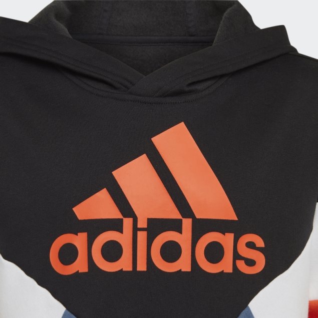 Sudadera Adidas Colorblock Polar Negro