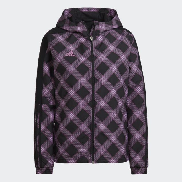 Cortavientos Adidas Tiro Winterized Lila