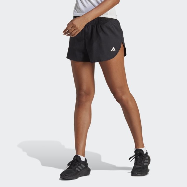 Adidas Run Iconos Negros Hechos Con La Naturaleza Pantalones Cortos Para Correr