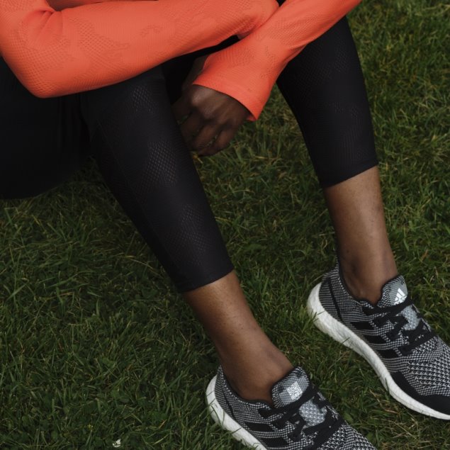 Camiseta De Manga Larga Running Made To Be Remade Naranja Adidas