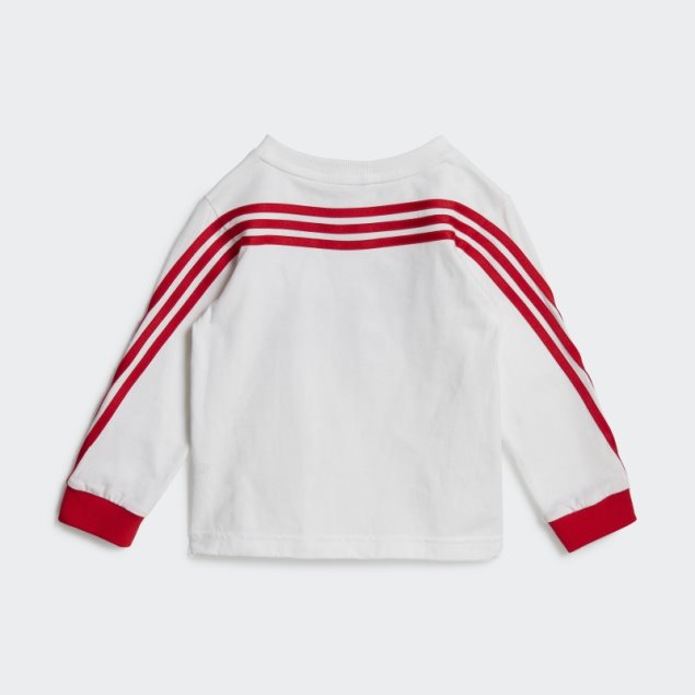 Adidas X Disney Mickey Mouse Conjunto De Mono Caliente Blanco